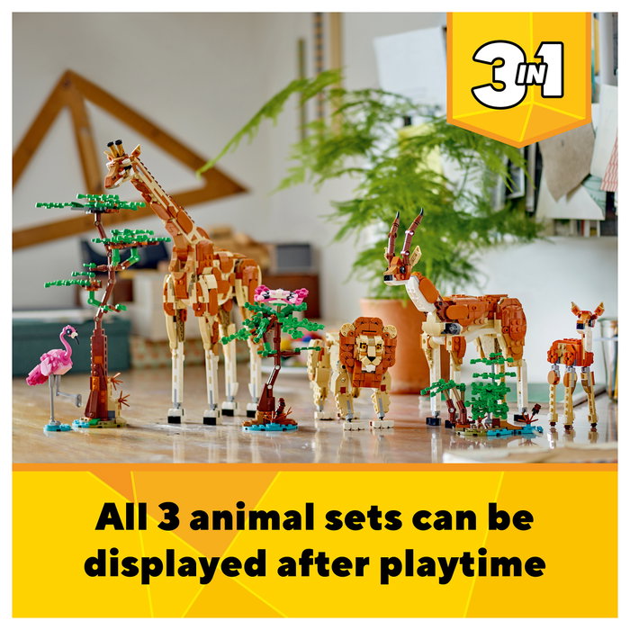 LEGO Creator Safari de Animales Salvajes 31150