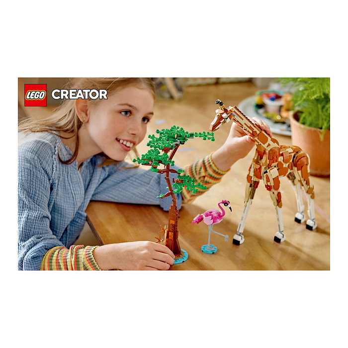 LEGO Creator Safari de Animales Salvajes 31150