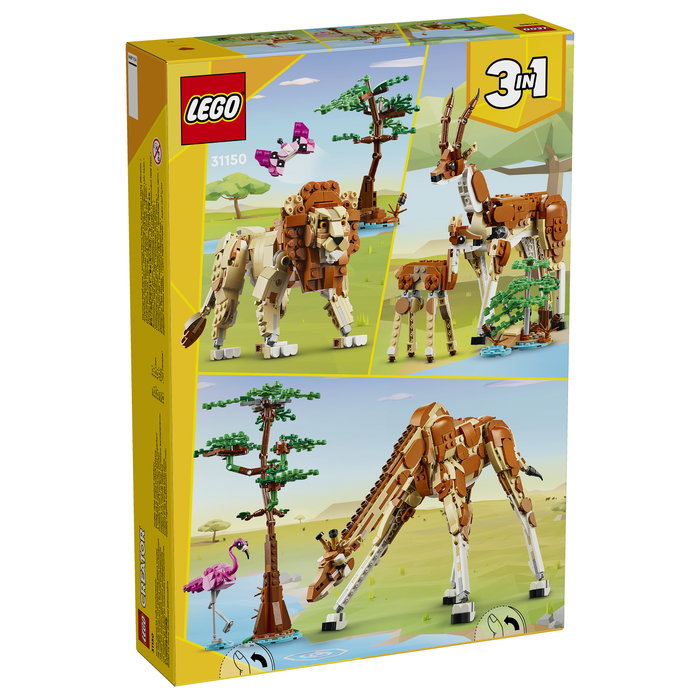 LEGO Creator Safari de Animales Salvajes 31150