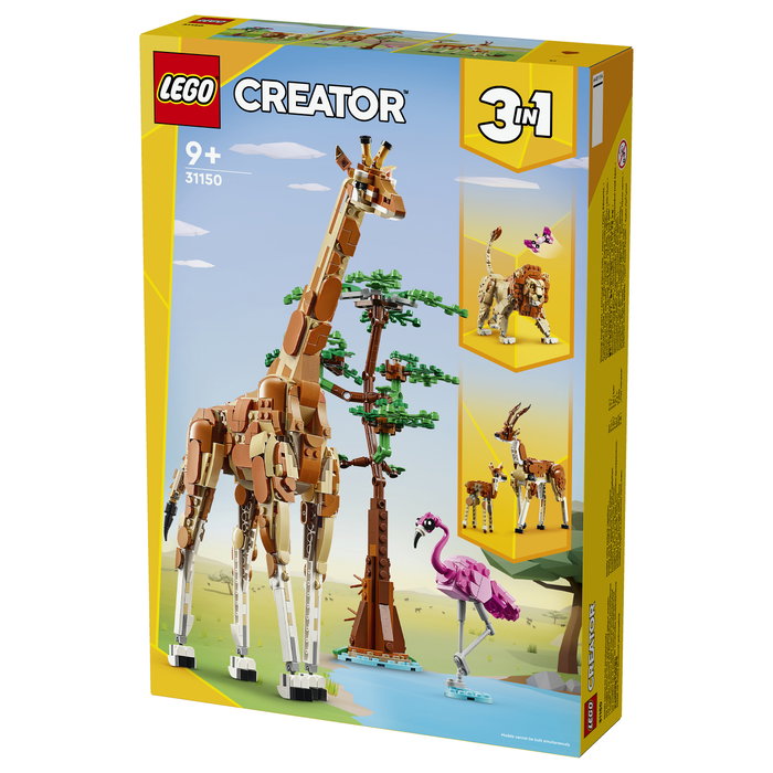 LEGO Creator Safari de Animales Salvajes 31150