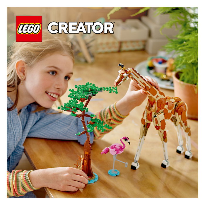 LEGO Creator Safari de Animales Salvajes 31150
