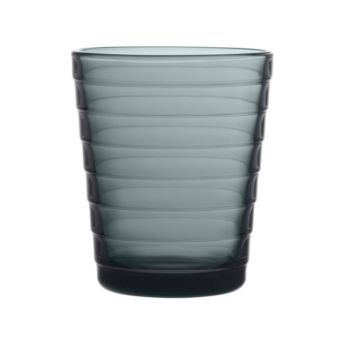 Iittala Aino Aalto Set 2 Vasos 220 Ml Dark Grey (6 Unidades)