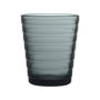 Iittala Aino Aalto Set 2 Vasos 220 Ml Dark Grey (6 Unidades)