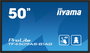 Iiyama TF5039AS-B1AG Monitor Táctil PCAP 50" 4K UHD Android 11 4GB 32GB IPS 24/7 2xHDMI DP RS232 VESA