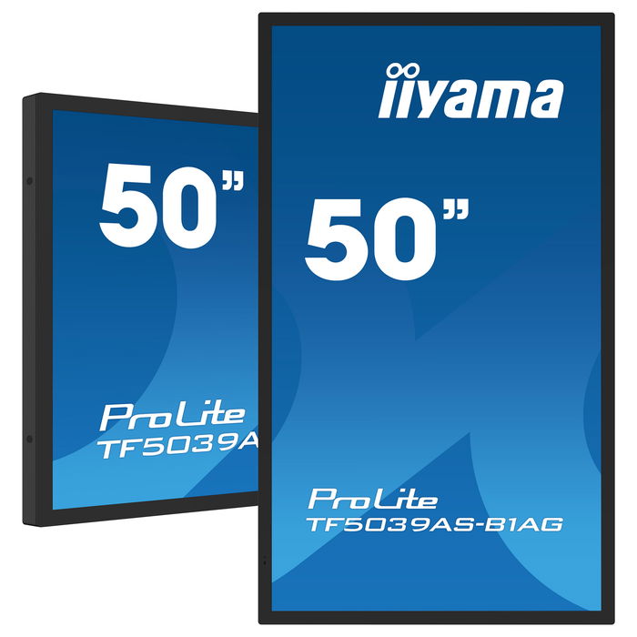 IIYAMA TF5039AS-B1AG 125.7cm(49.5") 4K Ultra HD LED 3840x2160 16:9 M-Touch 2xHDMI+DP IIYAMA TF5039AS-B1AG 125.7cm(49.5") 4K Ultra HD LED 3840x2160 16:9 M-Touch 2xHDMI+DP