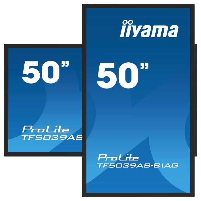 IIYAMA TF5039AS-B1AG 125.7cm(49.5") 4K Ultra HD LED 3840x2160 16:9 M-Touch 2xHDMI+DP IIYAMA TF5039AS-B1AG 125.7cm(49.5") 4K Ultra HD LED 3840x2160 16:9 M-Touch 2xHDMI+DP