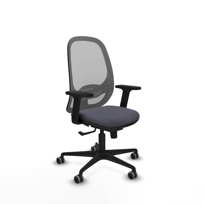 PIQUERAS Y CRESPO Silla de oficina Cilanco Gris con mecanismo Sincro PIQUERAS Y CRESPO Silla de oficina Cilanco Gris con mecanismo Sincro