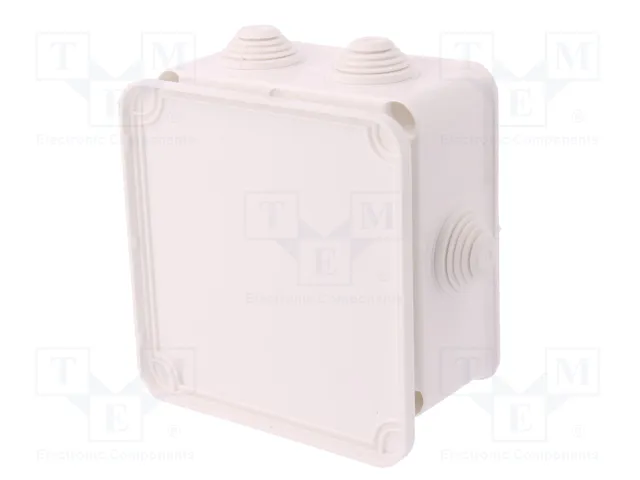 ELEKTRO-PLAST NASIELSK FAST-BOX Caja de conexiones blanca con diafragmas