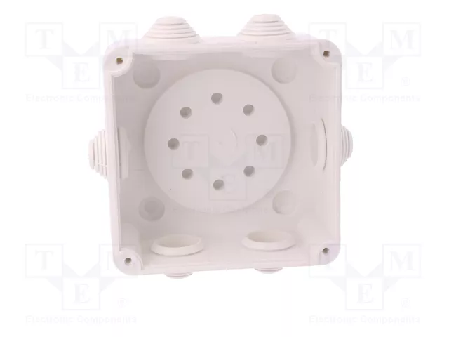 ELEKTRO-PLAST NASIELSK FAST-BOX Caja de conexiones blanca con diafragmas