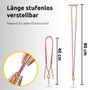 Intenso Cable USB-C a USB-C Lanyard 1,65 m Neon Mix