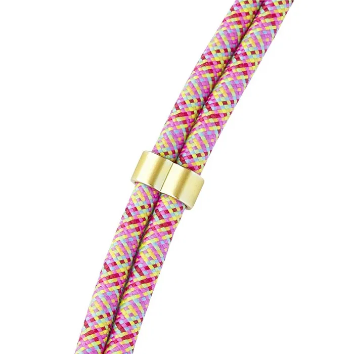 Intenso Handykette Collar Cable USB-C a USB-C 1.65m (Ref. 7991005) - Carga rápida 60W, Multicolor