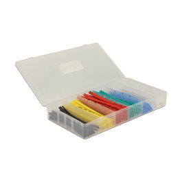 DeLOCK 86264 Tubos termorretráctiles Multicolor 100 piezas