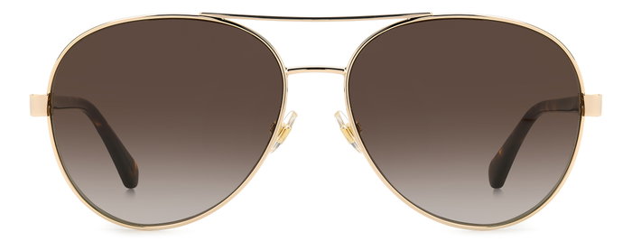 Kate Spade AVERIE-S-J5GF8HA Gafas de sol para mujer en dorado y marrón Kate Spade AVERIE-S-J5GF8HA Gafas de sol para mujer en dorado y marrón