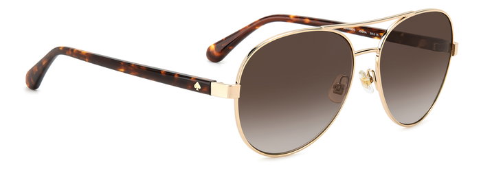 Kate Spade AVERIE-S-J5GF8HA Gafas de sol para mujer en dorado y marrón Kate Spade AVERIE-S-J5GF8HA Gafas de sol para mujer en dorado y marrón