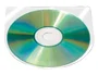 Q-connect Funda Autoadhesiva para CD/DVD sin Solapa, Transparente, Polipropileno, Pack 10 Unidades