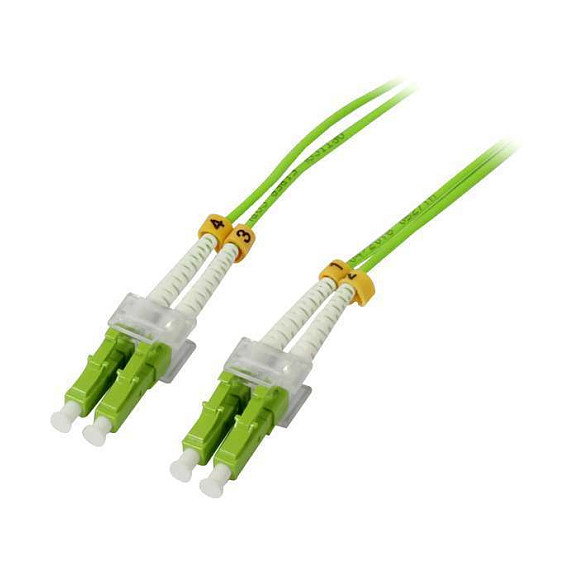 Synergy21 Cable de parcheo de fibra óptica LWL-2-Faser-Patchk. 3mtr.LC-LC, 50/125um, OM5, AD=2mm Synergy21 Cable de parcheo de fibra óptica LWL-2-Faser-Patchk. 3mtr.LC-LC, 50/125um, OM5, AD=2mm
