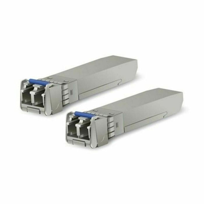 Ubiquiti UACC-OM-SM-10G-D-2 Módulo Transceptor de Fibra Óptica SFP+ Monomodo, 10 Gbps, 2-pack