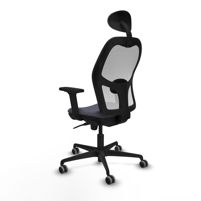 PIQUERAS Y CRESPO Silla de oficina Jorquera Gris y Blanco