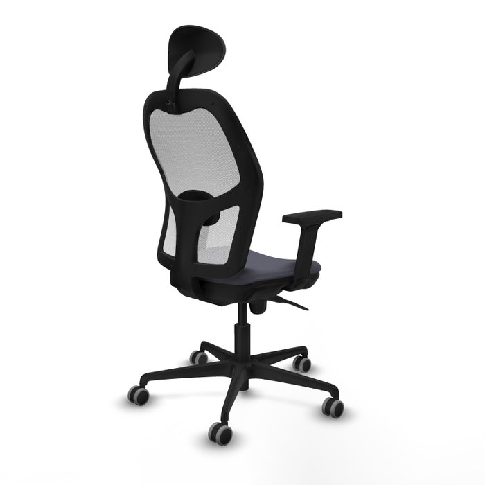 PIQUERAS Y CRESPO Silla de oficina Jorquera Gris y Blanco