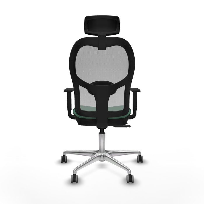 PIQUERAS Y CRESPO Silla de oficina Jorquera con mecanismo Sincro/Traslack Verde esmeralda y Gris PIQUERAS Y CRESPO Silla de oficina Jorquera con mecanismo Sincro/Traslack Verde esmeralda y Gris