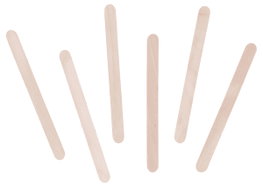 Innspiro Palos de polo madera estándar natural 114x10x2mm, 50 unidades