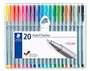 Staedtler Triplus Fineliner 334 Estuche de 20 Rotuladores Colores Surtidos (14+6 gratis) extra_attributes.Punta: Fina