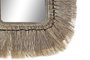 DKD Home Decor Espejo de Yute y Cristal Natural 50x60 cm