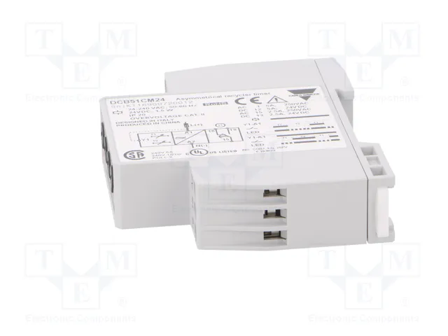 CARLO GAVAZZI DCB51CM24 Relé de tiempo 24VDC SPDT