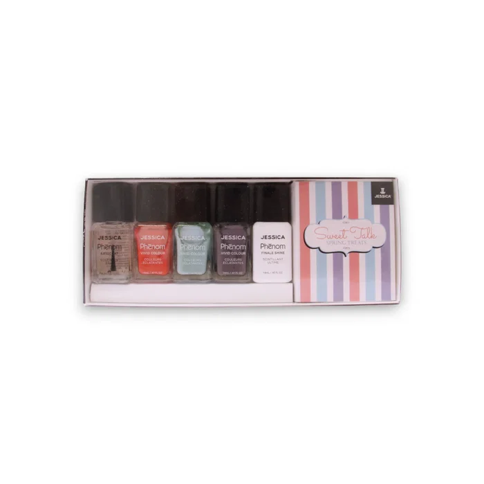 Jessica Sweet Talk Set de Esmaltes de Uñas Phenom Vivid Colour Jessica Sweet Talk Set de Esmaltes de Uñas Phenom Vivid Colour