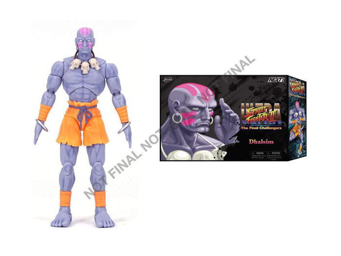 Jada Toys Dhalsim Player 2 Deluxe Figura Ultra Street Fighter II Jada Toys Dhalsim Player 2 Deluxe Figura Ultra Street Fighter II