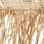 Ixia Lámpara de techo de fibra natural de rafia 43 x 43 x 49 cm