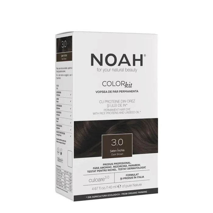 Noah Tinte permanente para el cabello 3.0 Dark Brown Noah Tinte permanente para el cabello 3.0 Dark Brown