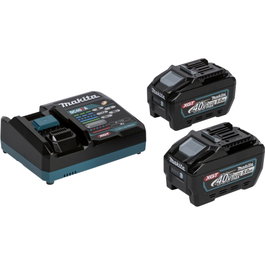 Makita Power Source Kit 191V35-5 con 2 baterías de 5.0 Ah y cargador rápido