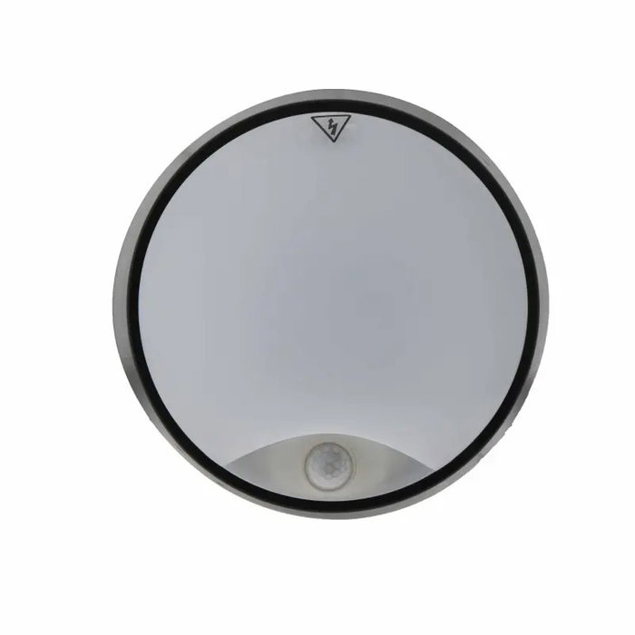 Plafón LED Exterior 10W 1000Lm CCT con Detector de Proximidad IP65 Negro