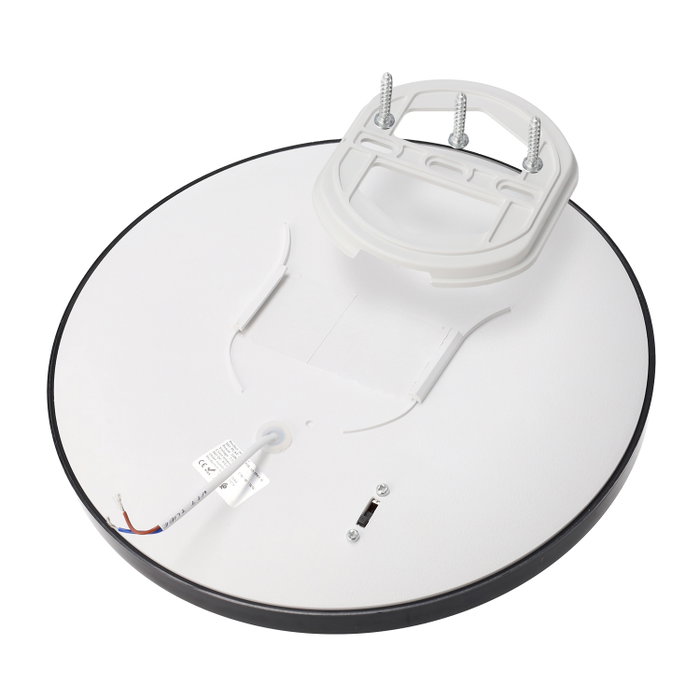 Plafón LED Exterior 10W 1000Lm CCT con Detector de Proximidad IP65 Negro