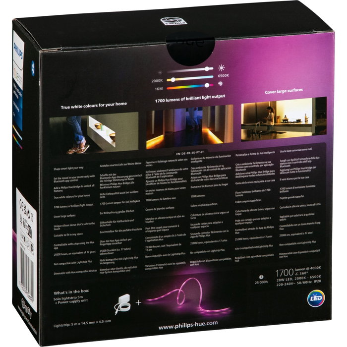 Philips Hue Solo Lightstrip 5m Blanco
