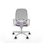 PIQUERAS Y CRESPO Silla de oficina Cilanco con mecanismo Sincro, Morado y Gris
