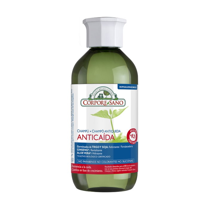 Corpore Sano Champú Anticaída de Soja y Cereales 300ml Corpore Sano Champú Anticaída de Soja y Cereales 300ml