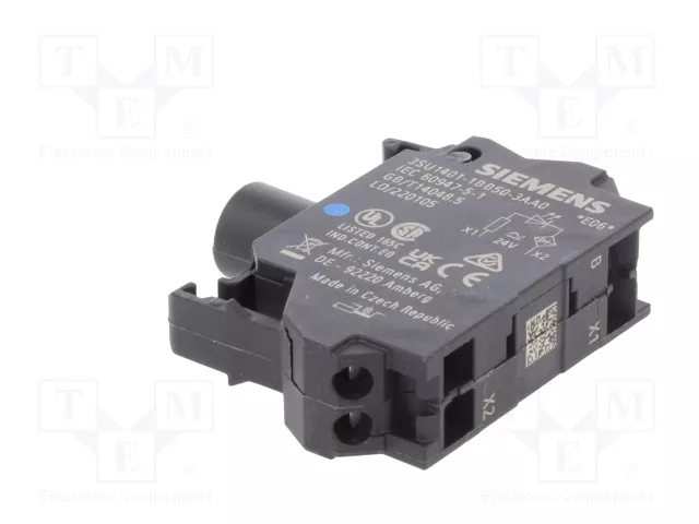 SIEMENS Elemento iluminador LED azul 22mm