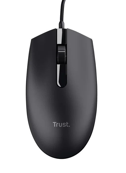 Trust Basi Ratón de Oficina Ambidextro con Cable USB Negro Trust Basi Ratón de Oficina Ambidextro con Cable USB Negro