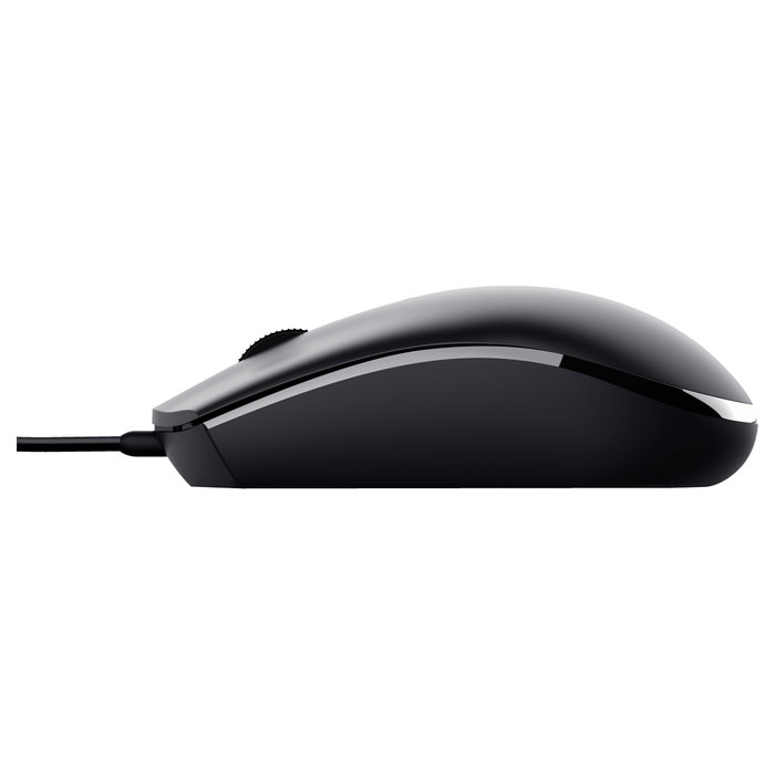 Trust Basi Ratón de Oficina Ambidextro con Cable USB Negro Trust Basi Ratón de Oficina Ambidextro con Cable USB Negro