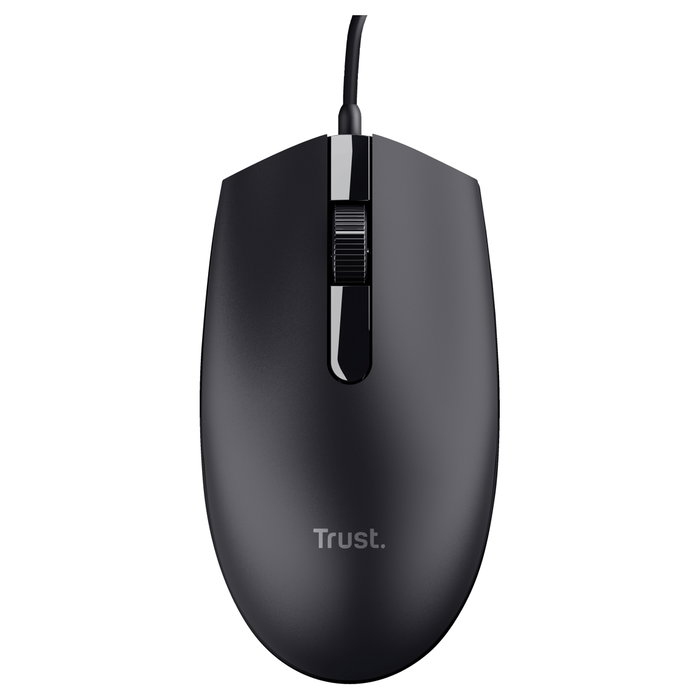 Trust Basi Ratón de Oficina Ambidextro con Cable USB Negro Trust Basi Ratón de Oficina Ambidextro con Cable USB Negro