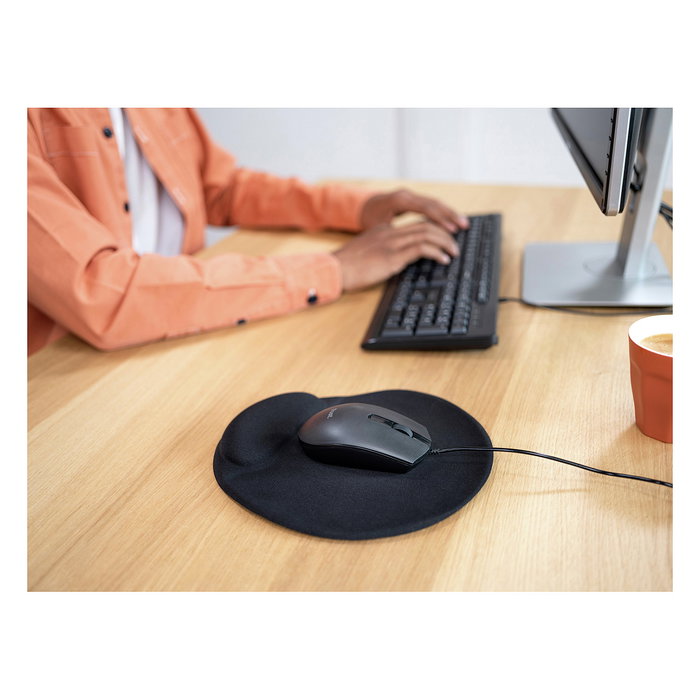 Trust Basi Ratón de Oficina Ambidextro con Cable USB Negro Trust Basi Ratón de Oficina Ambidextro con Cable USB Negro