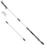 Gardena 14776-20 HighCut 360 P4A Tijera de podar telescópica a batería 2Ah/18V, Negro y Plata