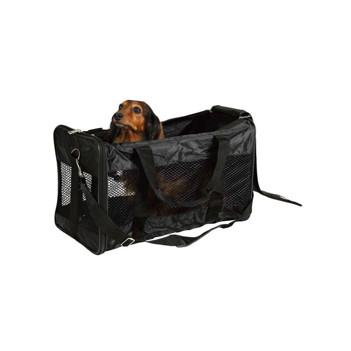 Transportín Trixie Ryan Negro 26 × 27 × 47 CM