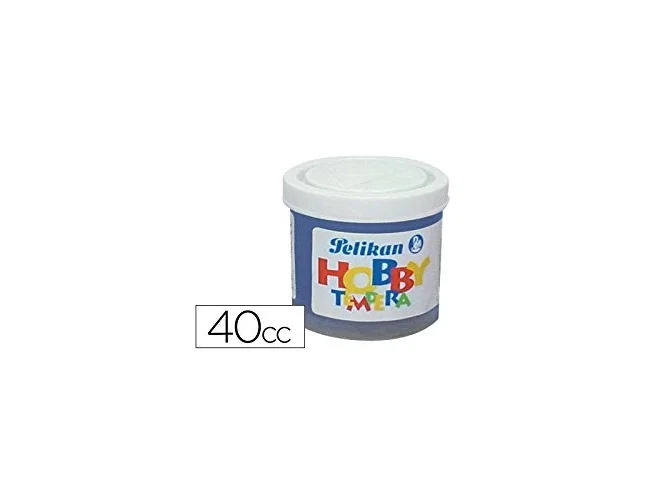 Pelikan Témpera Hobby 40 cc Azul Ultramar -n.120, pack de 6