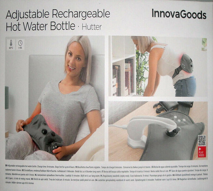 Inde Bolsa de Agua Caliente Ajustable Recargable (8 Unidades)