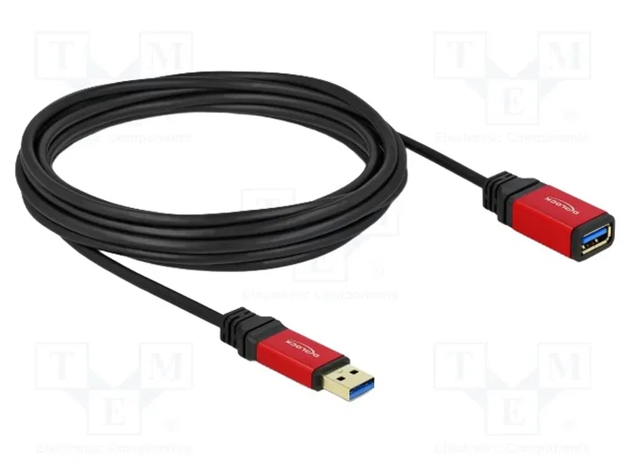 DeLOCK Cable de extensión USB 3.2 Gen 1 Tipo-A de 5 m DeLOCK Cable de extensión USB 3.2 Gen 1 Tipo-A de 5 m