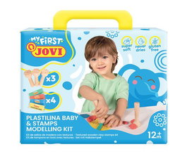 Plastilina Jovi Baby My First Kit 4 Pastillas 38 Gr. + 3 Sellos