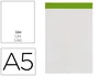 Liderpapel Bloc de notas liso A5 80 hojas 60 g/m² perforado